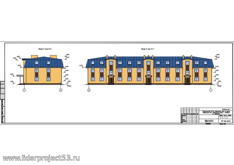 Многоквартирный жилой дом в поселке Тесово, Новгородского района